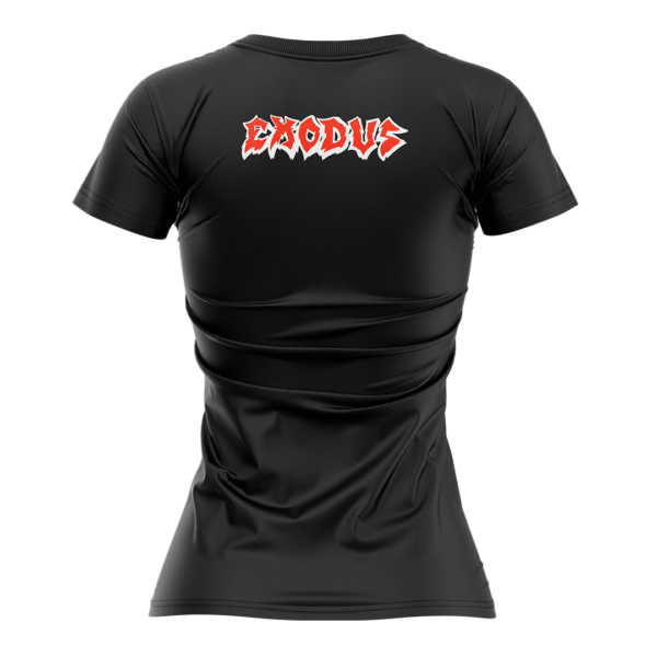 CamisetaExodusBabyLookCostas Baby look Exodus – Bonded by Blood